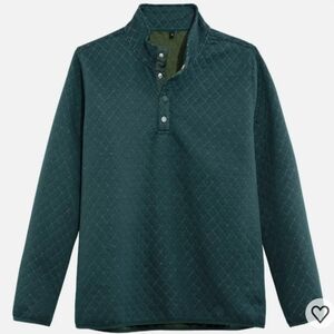Men's Green Quilted Shirt